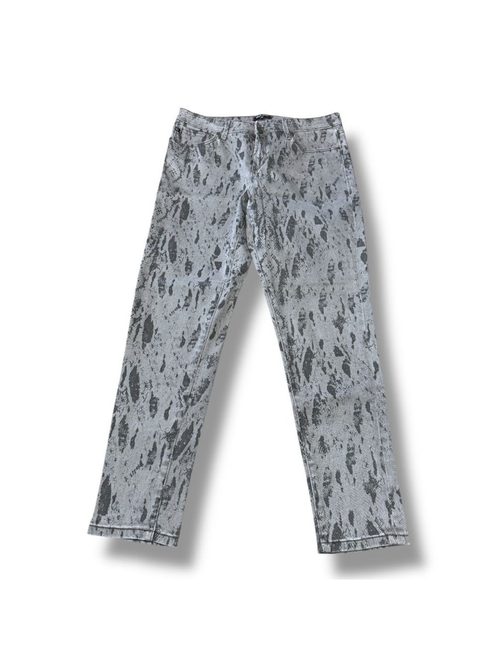 DEAR JOHN Gisele High Rise Skinny Black Grey Snake Pant Casual Women’s Size 30
